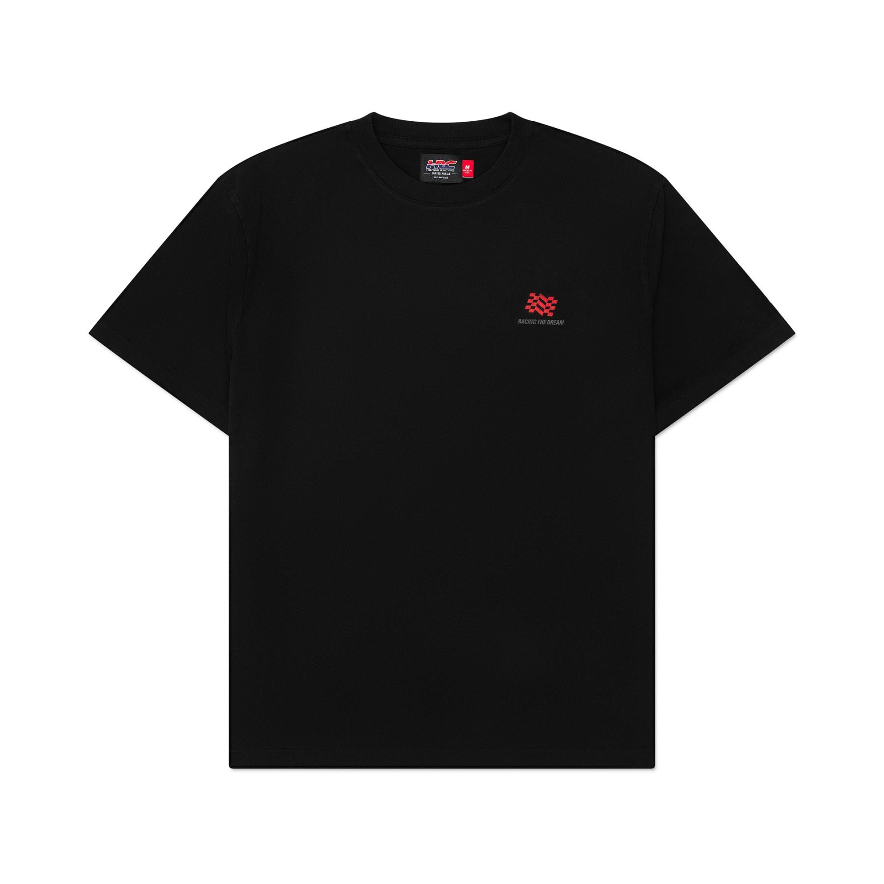 Honda Racing Shop HRC Tonal Graphic Short Sleeve T-Shirt Black