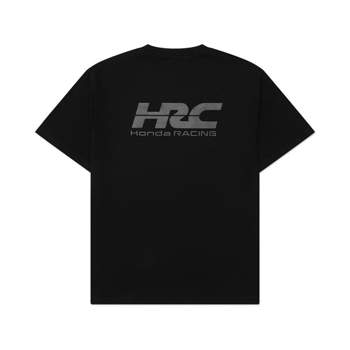 Honda Racing Shop HRC Tonal Graphic Short Sleeve T-Shirt Black