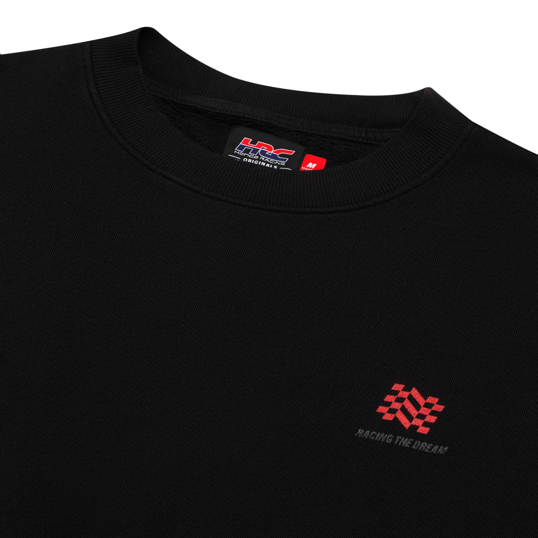 Honda Racing Shop HRC Tonal Graphic Short Sleeve T-Shirt Black